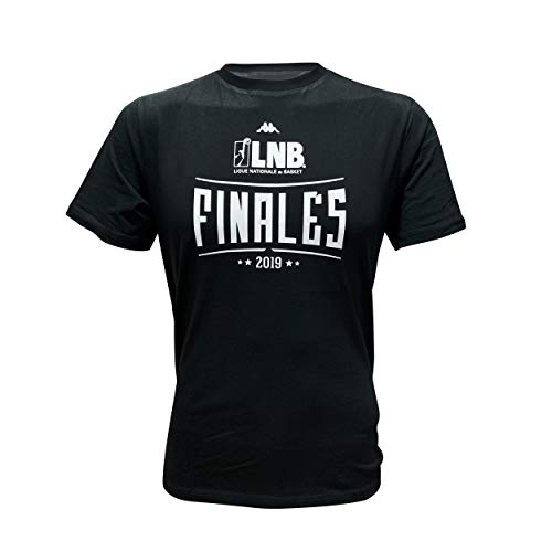 Liga Nacional de Baloncesto Camiseta Oficial Finales Lnb 2019 Supporter Unisex, Unisex Adulto, T-Shirt_Finales_LNB_19, Negro, FR : 2XL (Taille Fabricant : 2XL)