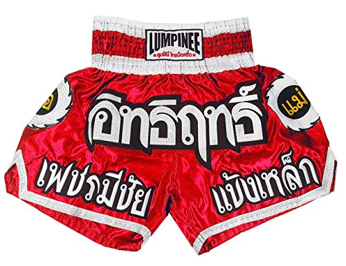 Lumpinee Muay Thai Kick Boxeo Pantalones Boxeo Tailandes : LUM-016 Talla M