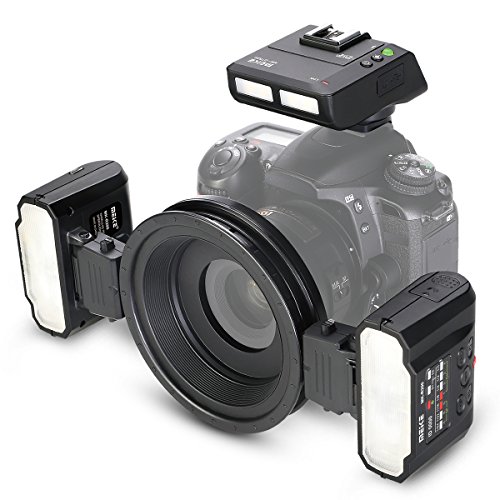 Meike MK-MT24 Macro Twin Lite Flash para Nikon Cámaras réflex Digitales