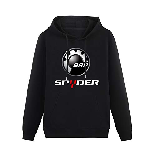 Mens Black Sweatershirt Details About Hot 2008 Brp Can Am Spyder ATV Team Logo Hoodies Long Sleeve Pullover Loose Hoody Sweatershirt S
