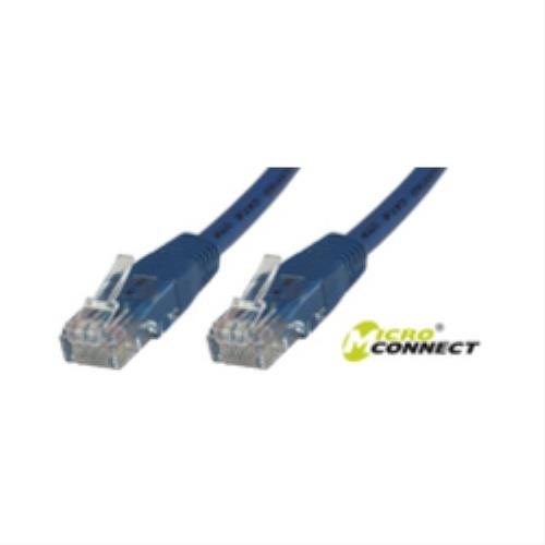 Microconnect CAT5e UTP 1m - Cable de Red (1 m, Cat5e, U/UTP (UTP), RJ-45, 50-Pin Telco, Azul)