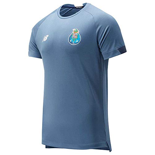 New Balance MT031063 Camiseta Deportiva para Hombre, Azul, Talla: S