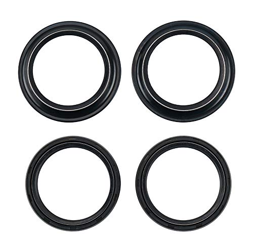 NICECNC Front Fork and Dust Seal Kit 56-142 Compatible con Honda CR 250R CR250R 1997-2005 2006 2007