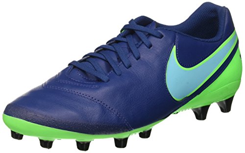 Nike 844399-443, Botas de fútbol Hombre, Azul (Coastal Blue/Polarized Blue/Rage Green), 42 EU
