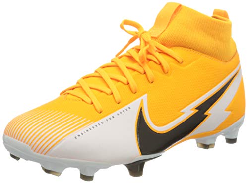 Nike Jr. Superfly 7 Academy FG/MG, Football Shoe, Laser Orange/Black-White-Laser Orange, 36 EU