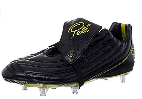 Pelé Sports Men's Football Boots - Botas de fútbol para Hombre, Negro (Black Yellow), 41.5 EU