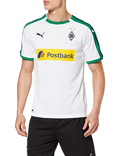 PUMA BVB Home Camisetas de equipación, Hombre, Blanco, M