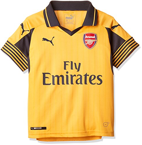 PUMA Chico del Arsenal Away 16-17 réplica Camiseta de fútbol Amarillo Spec Yellow Talla:15-16 años