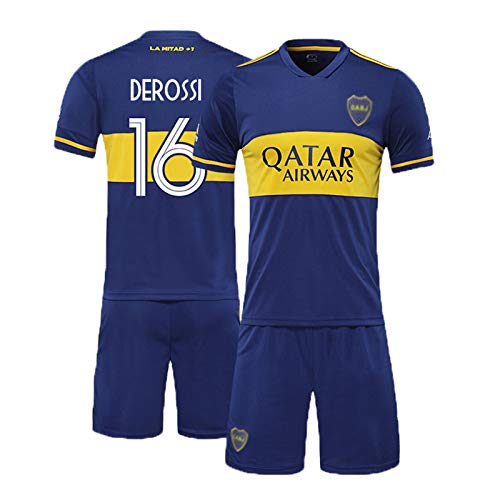 PUPPYY Boca Juniors 16# 20-21 (Home Away) Equipo de Entrenamiento de fútbol, ​​Juego de Camiseta de fútbol Unisex, chándal de fútbol, ​​Regalo de los Hombres home-140