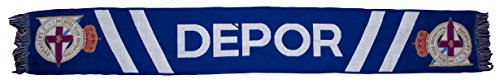 Real Club Deportivo de La Coruña Bufdep Bufanda Telar, Azul/Blanco, Talla Única