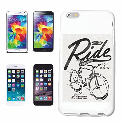 Reifen-Markt Hard Cover - Funda para teléfono móvil Compatible con Apple iPhone 6 SEÑORAS Bicicleta Bici de montaña REPARACIÓN DE Ciclo Sport Bike Tour EN BTT Cami