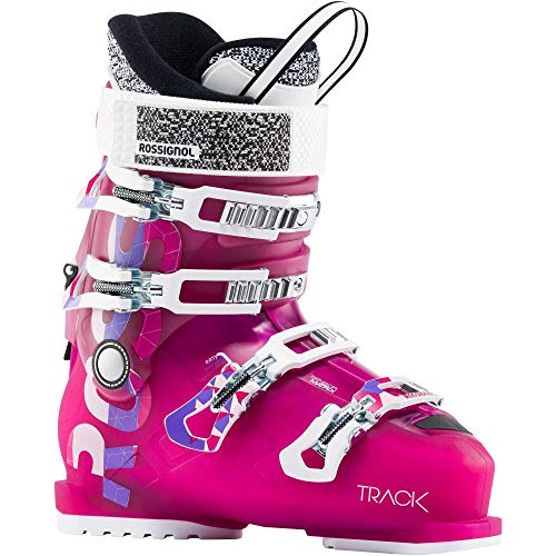 Rossignol Botas de esquí Track Rental W – Pink Hombre – Hombre – Talla 42 2/3 – Rosa, Color Rosa, tamaño 23,5