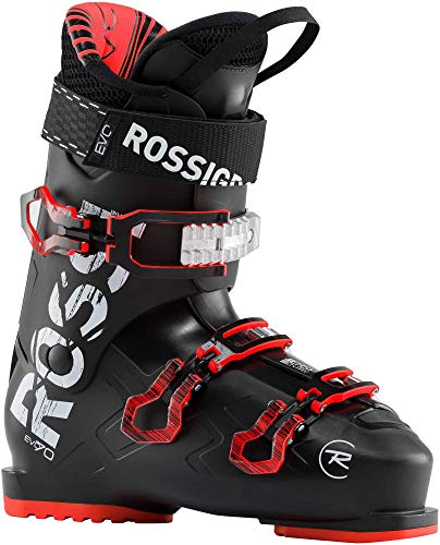 Rossignol EVO 70 Botas de esquí, Adultos Unisex, Black/Red, 28.5