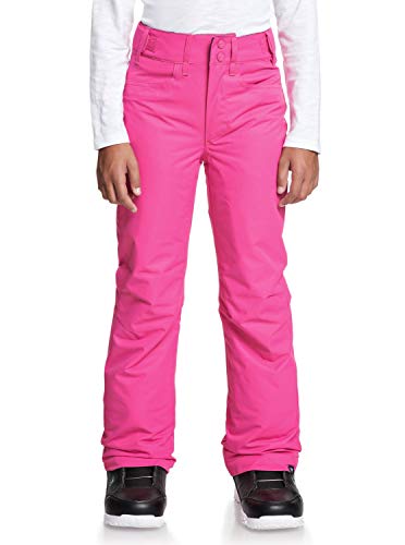 Roxy Backyard - Pantalones para Nieve para Chicas Pantalones para Nieve, Niñas, Beetroot Pink, 16/XXL