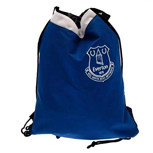 USP Everton FC Official Licensed Premium Drawstring Bolsa, azul, 38 x 53.5 cm Unisex