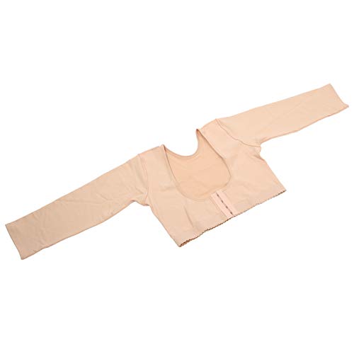 Uxsiya Faja Transpirable para la Parte Superior del Brazo Mangas de compresión Fajas Fajas Cinturón para Mejorar la flacidez del Pecho para Corregir el jorobado para Mujeres para la Belleza(M)