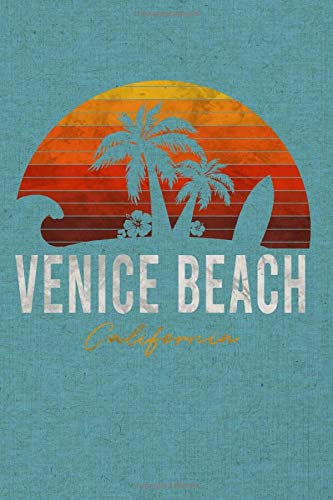 Venice Beach California: Dotted Notebook | Bullet Journal A5 | Dot Grid Note Book | Note Pad 120 Page | Paper for Bullet Notes Journaling Soft Cover