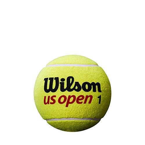 Wilson US Open 5 Mini Jumbo Pelota de tenis, 12 cm, extragrande, óptimo como decoración o para autógrafos, amarillo