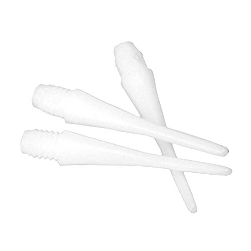 xinzhi 100Pcs Soft Darts Head, Dardos Duro Boomerang Agujas Dardos Reemplazo Head Set Plástico Dardos en Punta