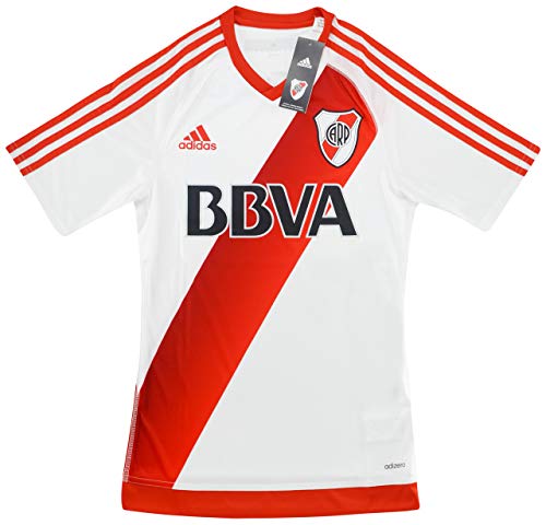2016-17 River Plate Adizero Player Issue - Camiseta para casa, blanco, small