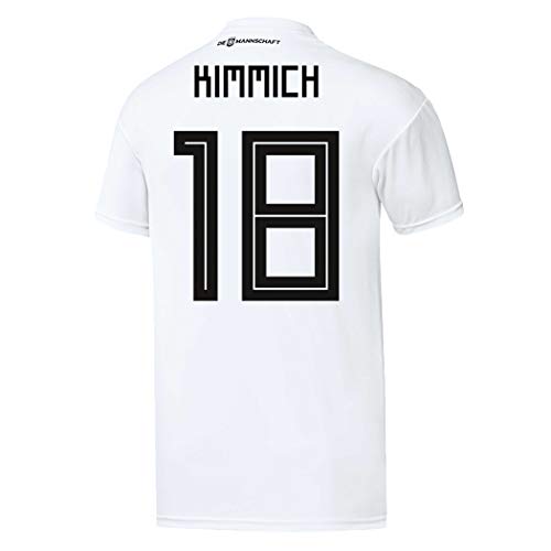 adidas Camiseta de la selección alemana de fútbol 2018, Kimmich, talla L