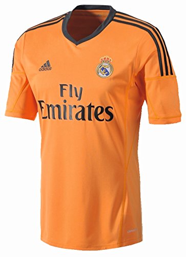 adidas - Camiseta Oficial r.Madrid Temp.13-14, Talla M, Color Naranja