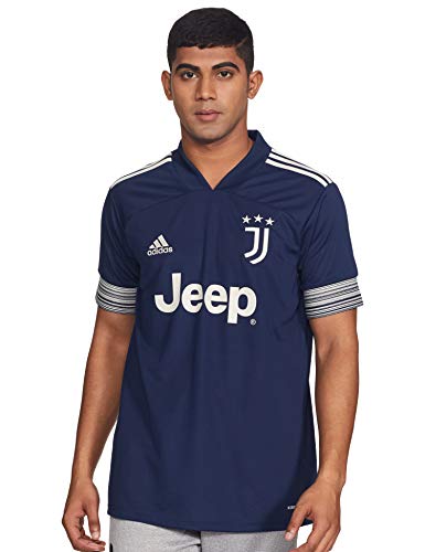 adidas Juventus FC Temporada 2020/21 JUVE A JSY Camiseta Segunda equipación, Unisex, Night Indigo/Alumina, M