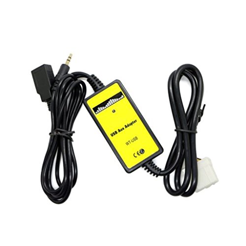 B Blesiya Cable Adaptador USB Auxiliar para Radio de Mazda 3, 6, Etc.