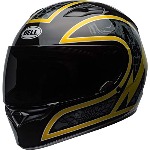 Bell Helmets Qualifier Casco de Motociclismo, Hombre, Copo Negro/Dorado, XS