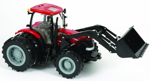Big Farm - Tractor Case IH Puma 195 con Pala y Doble Rueda (Tomy 42427)