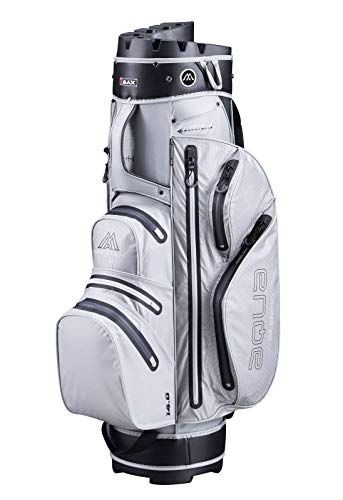 Big Max Aqua Silencio 3 - Bolsa para carrito de golf, color gris y negro