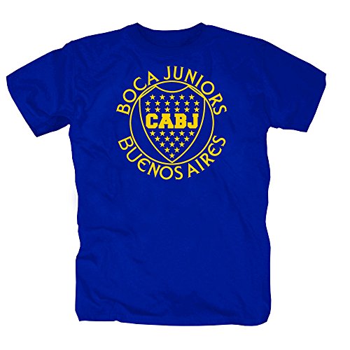Boca Jugador azul Camiseta XL