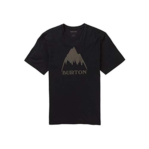 Burton Classic Mountain High Camiseta, Hombre, True Black, L
