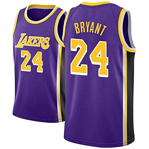 Camiseta De Baloncesto Para Hombre Lakers # 24 Kobe Bryant Baloncesto Bordado Retro EdicióN Para FanáTicos De Verano Camiseta Sin Mangas Ropa Deportiva Ropa Deportiva Transpirable S-XXL