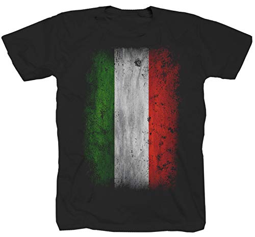 Camiseta de manga corta, diseño de Mafia Milán, Venecia, Roma, Milán, Fútbol, Ultrass, color negro Negro M
