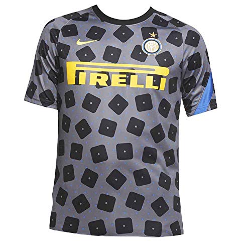 Camiseta Inter Pre-Match 20/21 Negro L