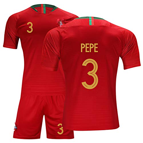 Camisetas de fútbol para hombre, camisetas del equipo local de la selección portuguesa, conjunto de camiseta de fútbol para niños y estudiantes, conjunto de camiseta de fútbol No. 11 Bernardo-red