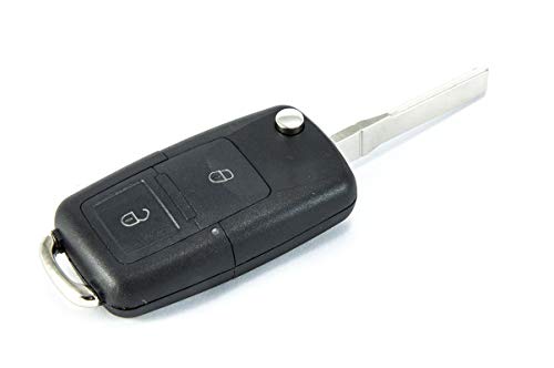 Carcasa Llave Mando para Volkswagen, Seat y Skoda - Espadín AKK68-2 Botones - Sin electrónica
