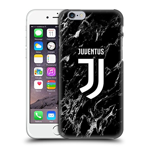 Carcasa rígida para Apple iPhone 6 y iPhone 6S, diseño del Club de fútbol de Juventus, Color Negro