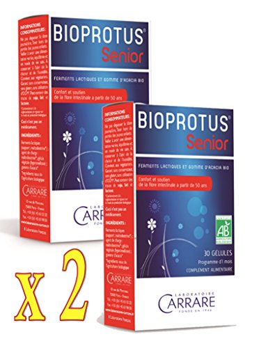 CARRARE Bioprotus Senior - Lote de 2 cajas de 30 cápsulas (2)