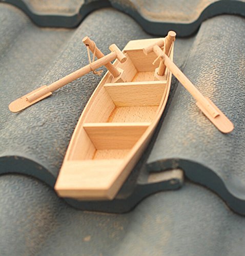 chengyida 12 pulgadas de madera canoa barco de madera madera Craft Mold