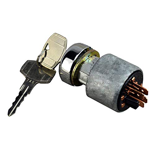 Disenparts Interruptor de Encendido 25150-12H01 25150-L1806 I para Nissan TCM Komatsu Carretilla Elevadora