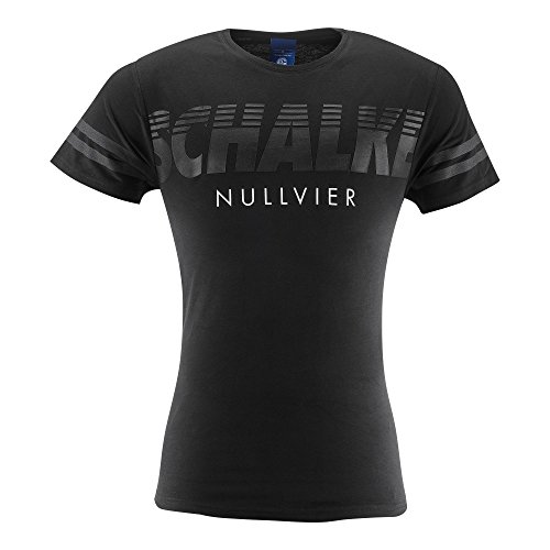 FC Schalke 04 College – Camiseta, negro, small