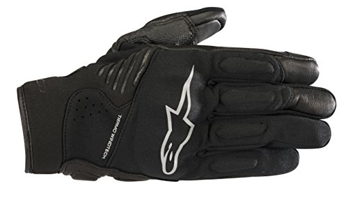 Guantes de Moto Alpinestars Stella Faster Gloves Black Black, Negro/Negro, S