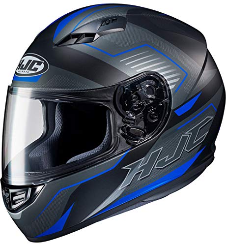 HJC Helmets Casco de moto CS 15 TRION MC2SF, Negro/Azul, XS