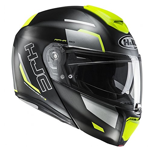 HJC Helmets Casco Moto Hjc Rpha 90 Rabrigo Fluo (S, Negro)