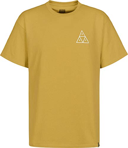 HUF Camiseta Essentials TT S/S Hombre Amarillo M