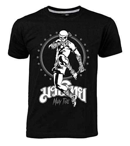 IMPACTO - Camiseta Muay Thai Skull (M)