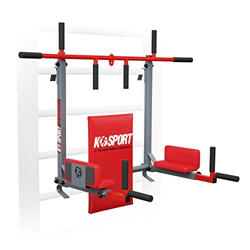 K-Sport - Banco para sentadillas, resistente y de alta resistencia, para levantamiento de piernas, para gimnasio en casa