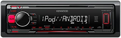 Kenwood KMM-203 Rádio Deckless con USB y AUX Frontal